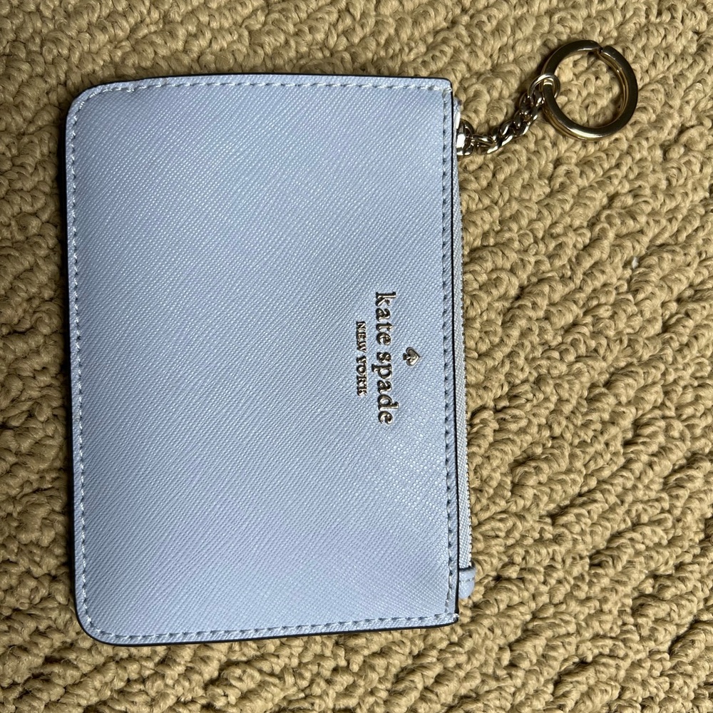 Kate Spade Light Blue Card Holder